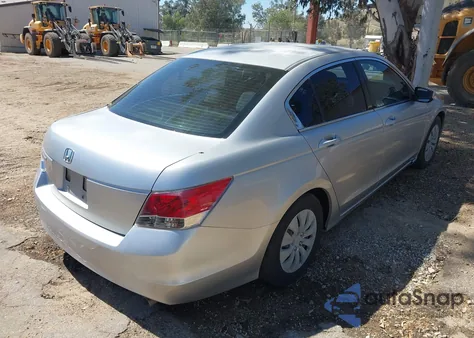 2009 Honda Accord 2.4 Lx from USA, damaged, VIN JHMCP26399C006136